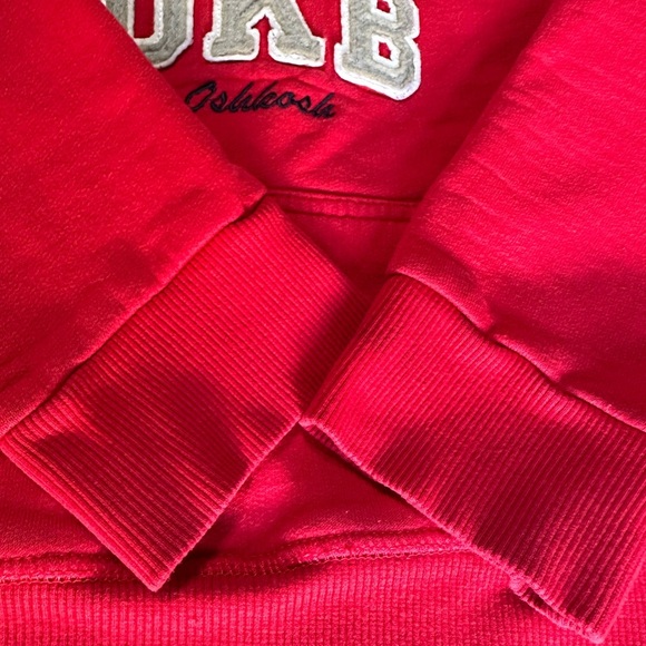 Oshkosh B’gosh Red Pullover Hoodie Boys 4T - Picture 5 of 8